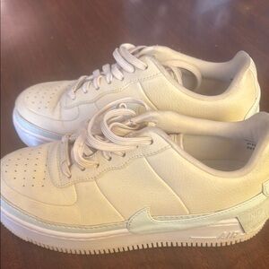 NEW Nike Women's SIZE 7.5 Air Force 1 Jester XX Cream White Aqua Prototype RARE